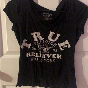TRUE RELIGION black t-shirt